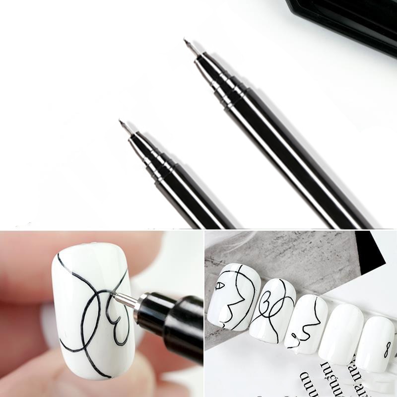 Nail Art Pen with Waterproof Ink Nail Art Pen with Waterproof Ink