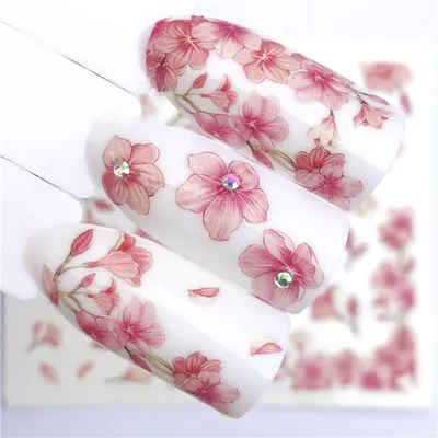 Nail Art Stickers Single Sheet