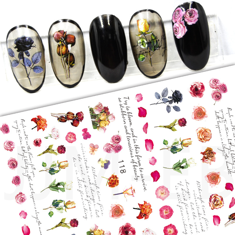 Nail Art Sunflower Nail Stickers Nail Art Sunflower Nail Stickers