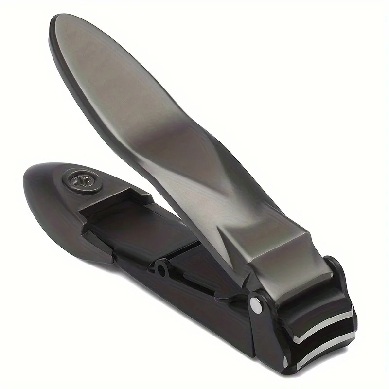 Nail Clippers for Men with Catcher -Sharp Heavy Duty Self-Collecting Nail Cutters with Ergonomic Lever Keep Fingernails Nail Clippers for Men with Catcher -Sharp Heavy Duty Self-Collecting Nail Cutters with Ergonomic Lever Keep Fingernails