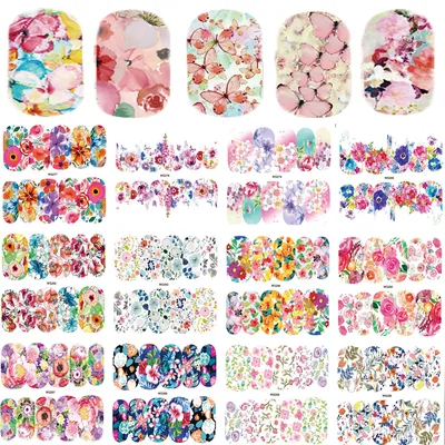 Nail Decals 25 Sheets Art Stickers Nail Decals 25 Sheets Art Stickers