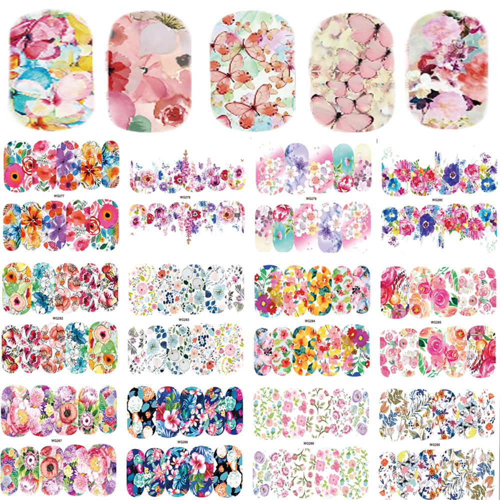 Nail Decals 25 Sheets Art Stickers
