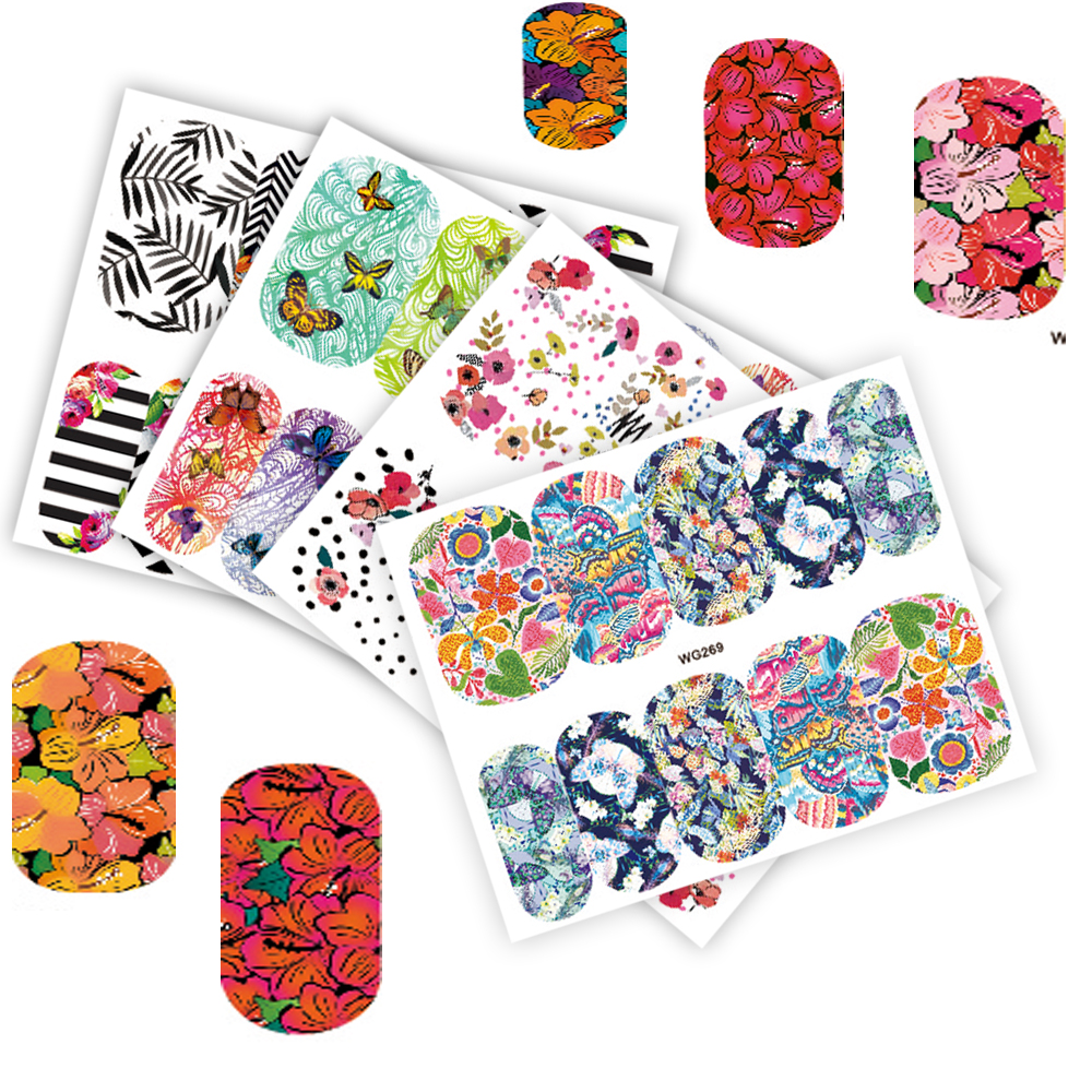 Nail Decals 25 Sheets Art Stickers Nail Decals 25 Sheets Art Stickers