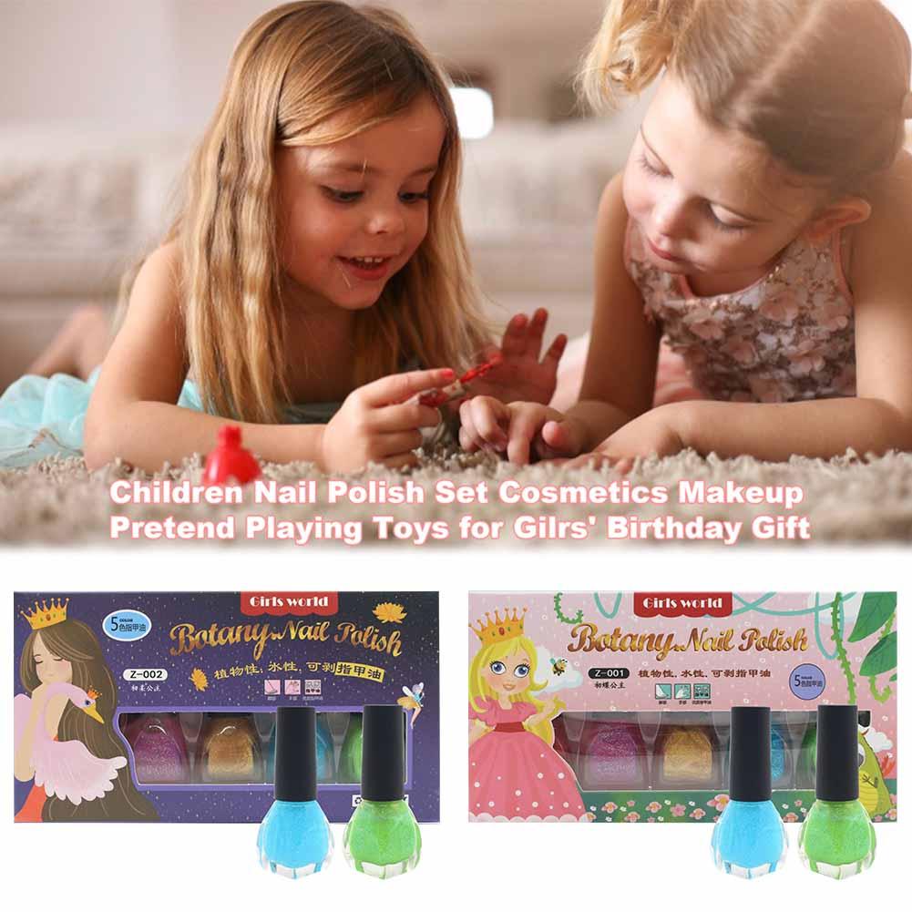 Nail Polish for Kids Set (5 Pcs) Nail Polish for Kids Set (5 Pcs)