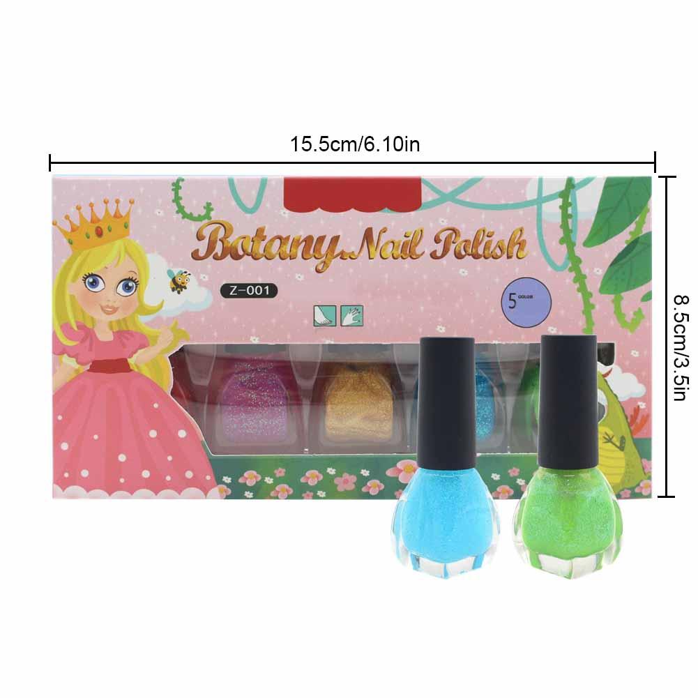 Nail Polish for Kids Set (5 Pcs) Nail Polish for Kids Set (5 Pcs)