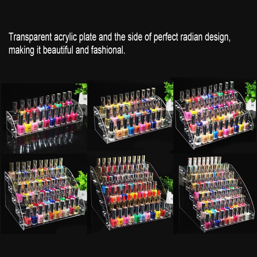 Nail Polish Rack Clear Nail Polish Organizer Nail Polish Rack Clear Nail Polish Organizer