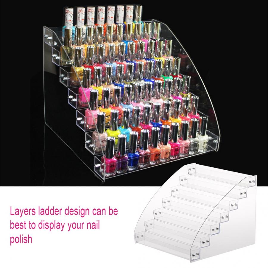 Nail Polish Rack Clear Nail Polish Organizer Nail Polish Rack Clear Nail Polish Organizer
