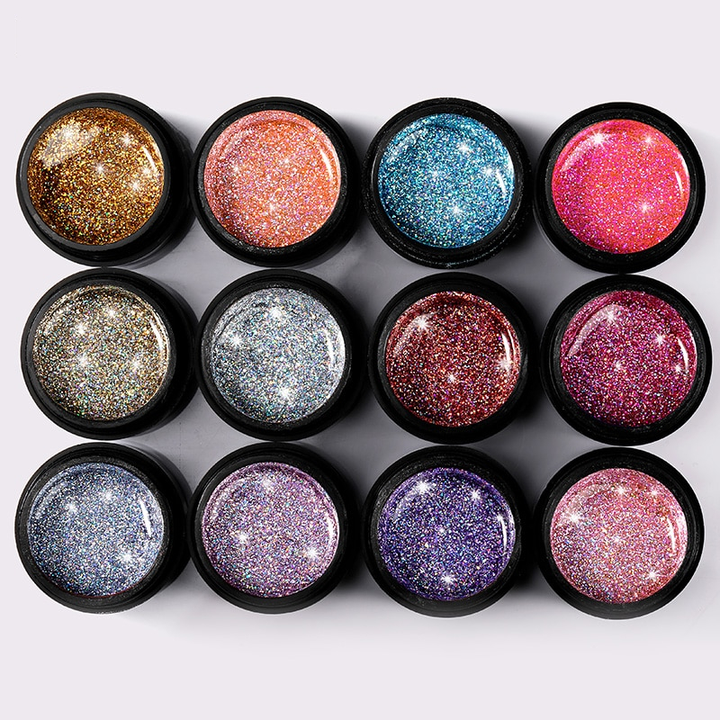 Nail Polish Set Shiny Manicure (12Pcs)