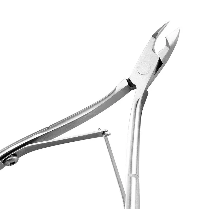Nail Scissors Silver Stainless Steel Nail Cuticle Nipper Dead Skin Removal Product Manicure Dead Skin Scissors