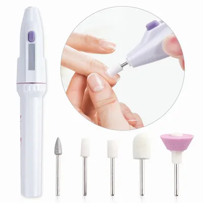 Nail Shaper with Nail Drill Bits