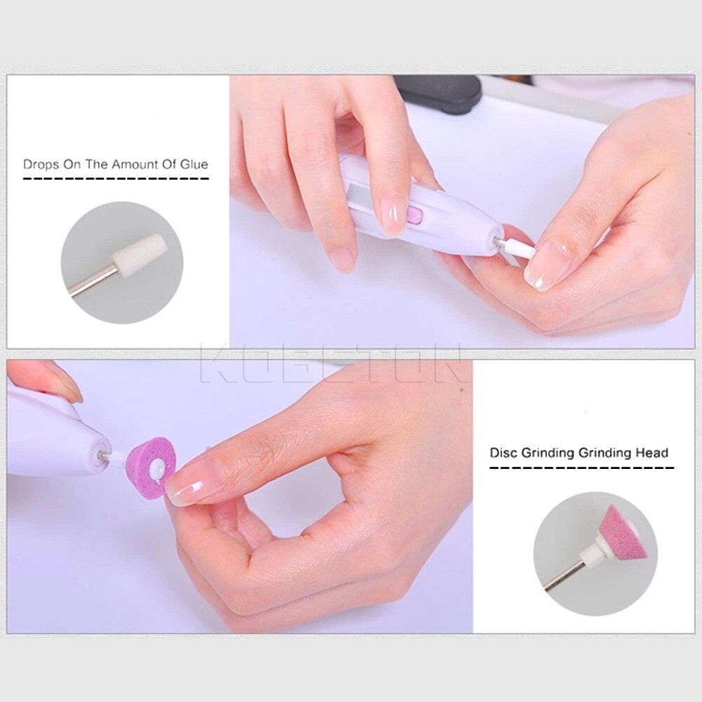 Nail Shaper with Nail Drill Bits