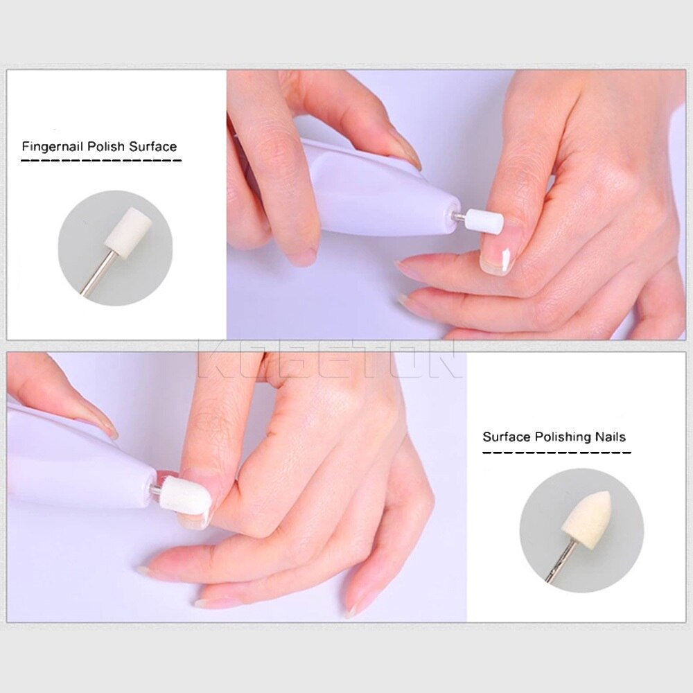 Nail Shaper with Nail Drill Bits