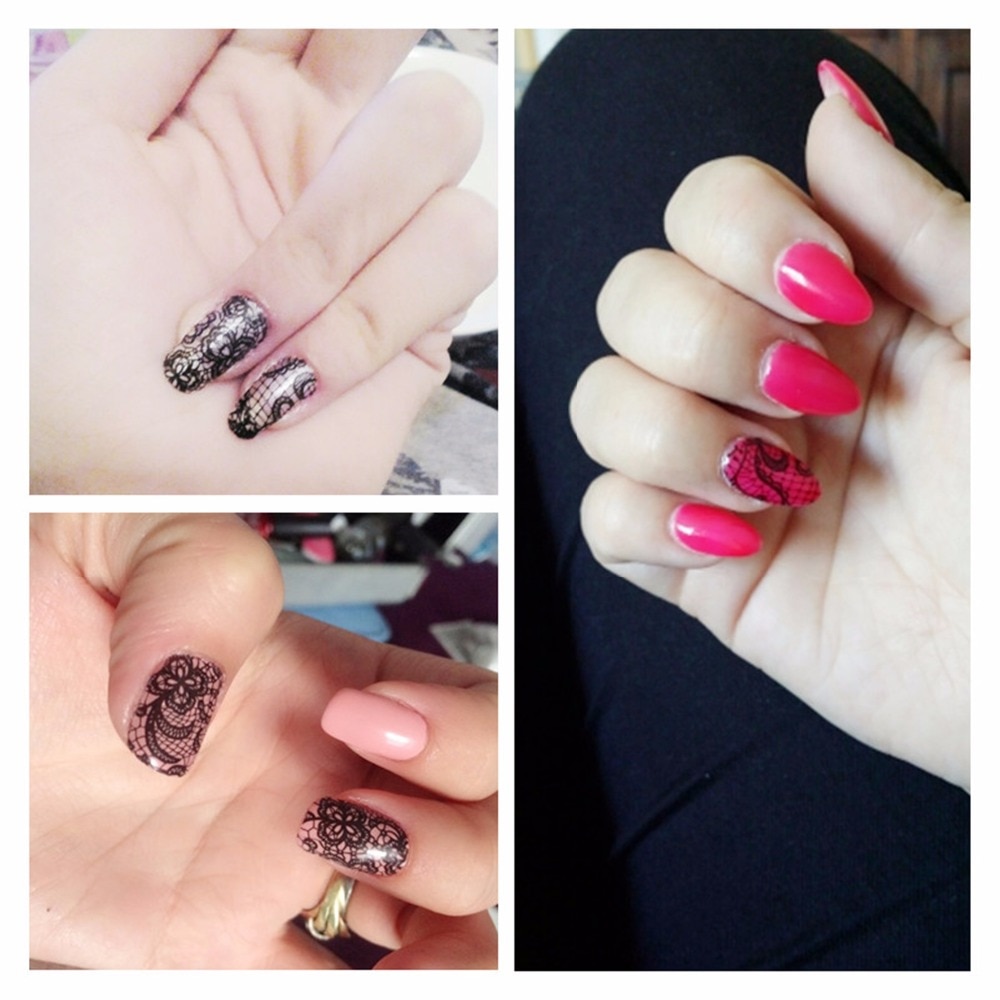 Nail Tattoo Lace Flower Designs Nail Tattoo Lace Flower Designs
