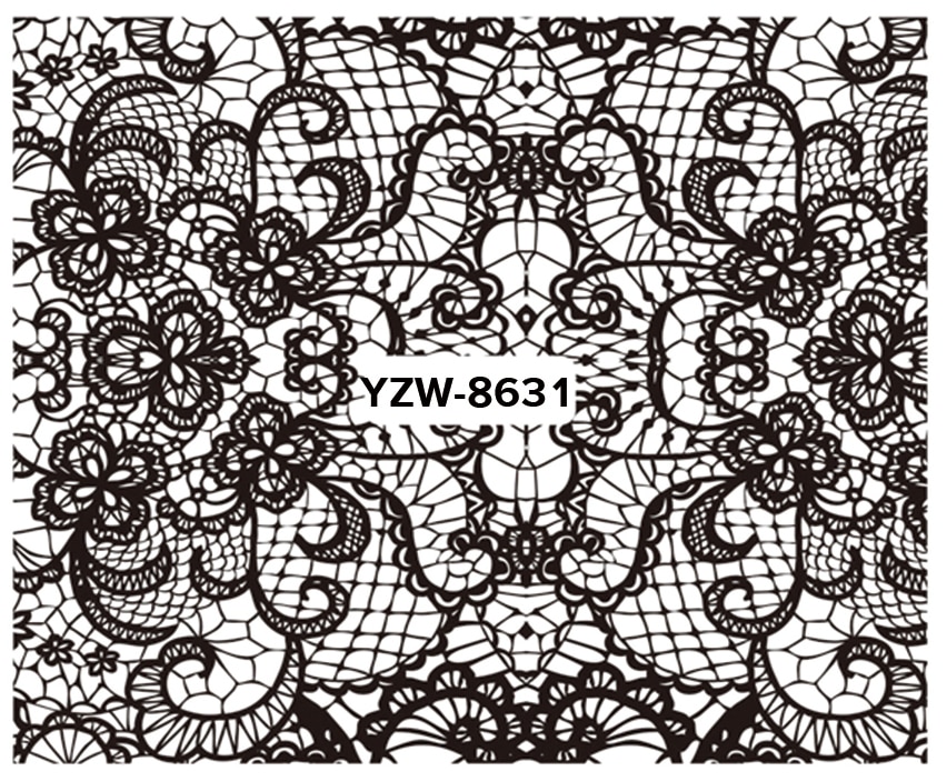 Nail Tattoo Lace Flower Designs Nail Tattoo Lace Flower Designs