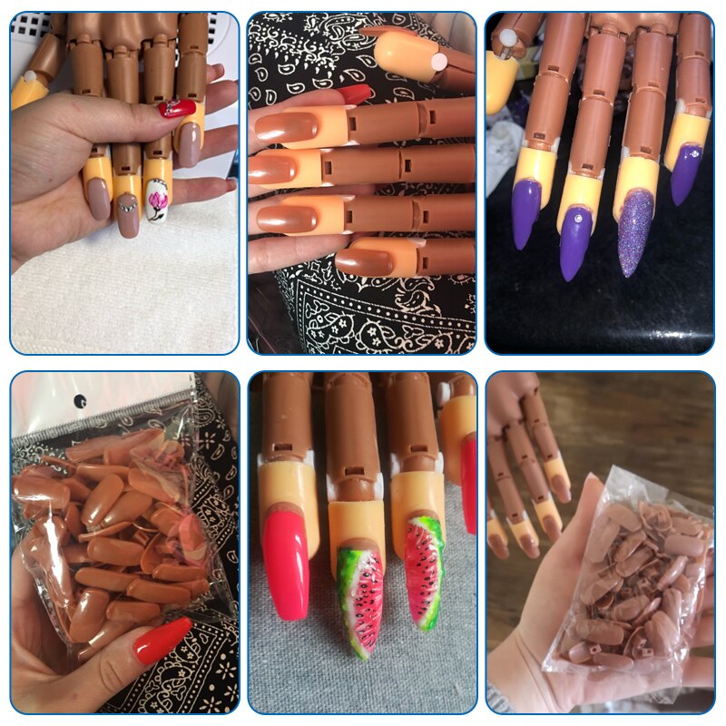 Nail Training Practice Hand with Accessories Nail Training Practice Hand with Accessories