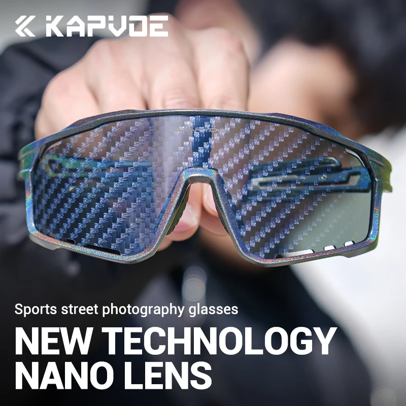 Nano Lenses Cycling Glasses Outdoor Sports Sunglasses Bike UV400 Eyewear Men Women MTB Bicycle Goggles Nano Lenses Cycling Glasses Outdoor Sports Sunglasses Bike UV400 Eyewear Men Women MTB Bicycle Goggles