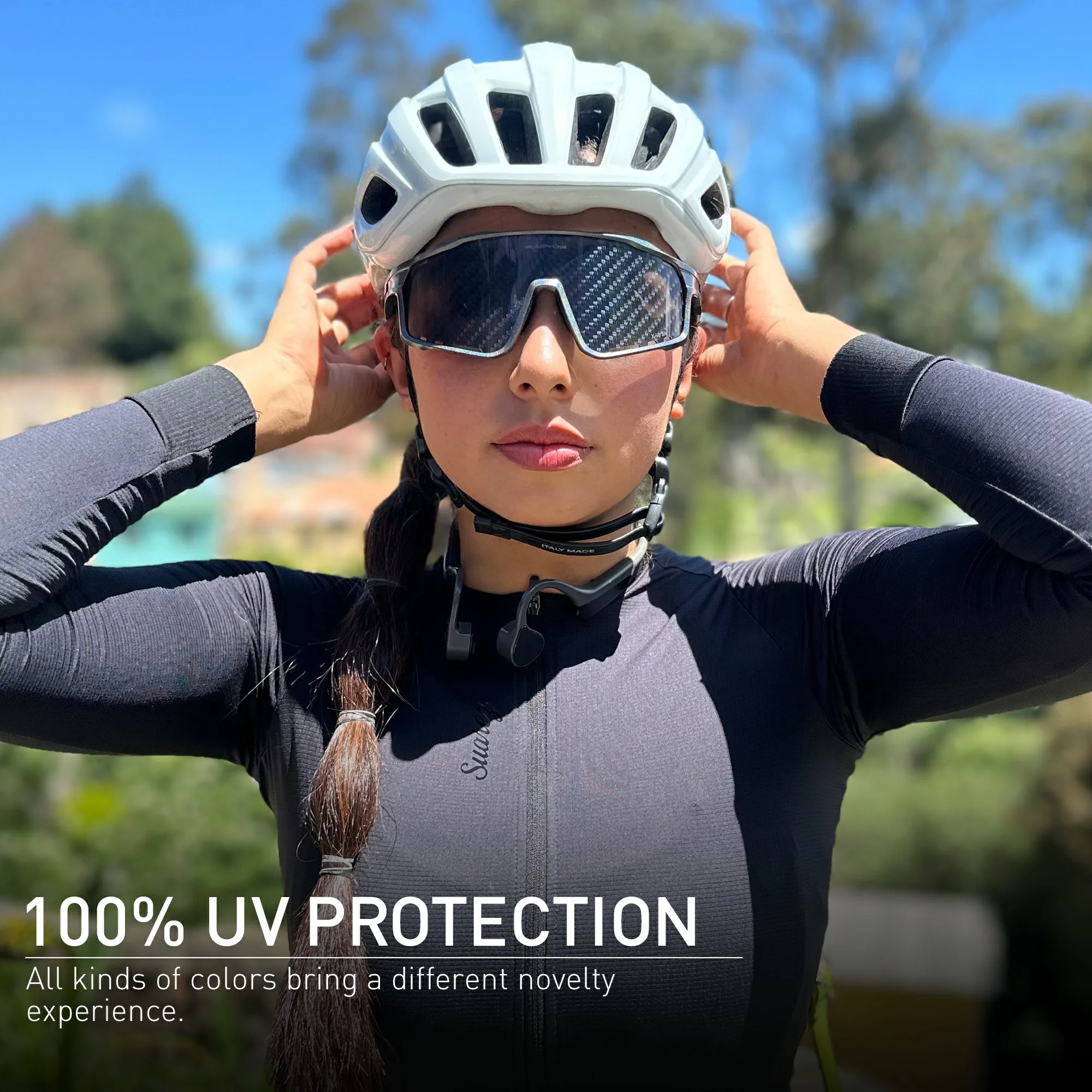 Nano Lenses Cycling Glasses Outdoor Sports Sunglasses Bike UV400 Eyewear Men Women MTB Bicycle Goggles Nano Lenses Cycling Glasses Outdoor Sports Sunglasses Bike UV400 Eyewear Men Women MTB Bicycle Goggles