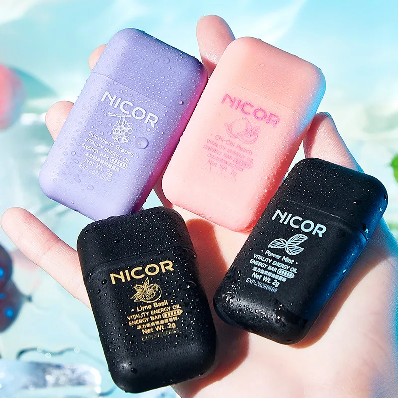 Nasal Inhaler Mint Nasal Essential Oil Menthol Inhaler Relieve Rhinitis Fatigue Refreshing Artifact Thailand
