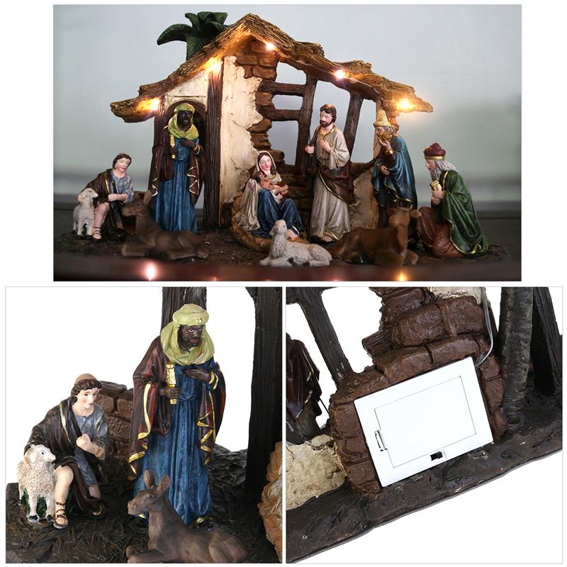 Nativity Scene Set Christmas Decor