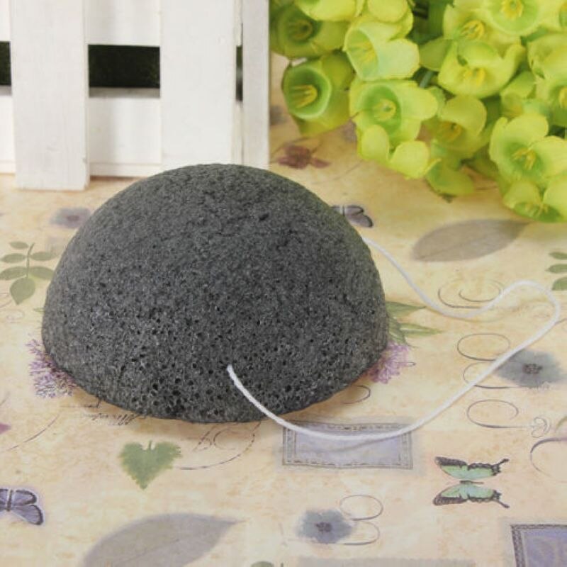 Natural Bamboo Charcoal Konjac Sponge