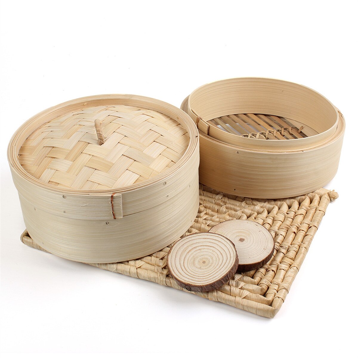 Natural Bamboo Dim Sum Steamer Natural Bamboo Dim Sum Steamer