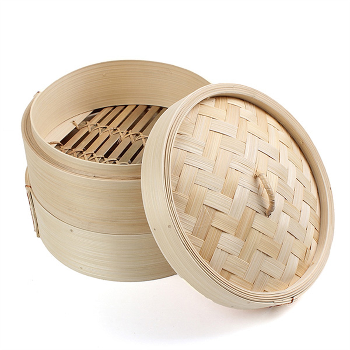 Natural Bamboo Dim Sum Steamer Natural Bamboo Dim Sum Steamer