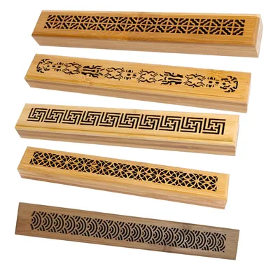 Natural Bamboo Incense Box