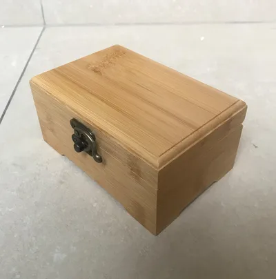 Natural Bamboo Jewelry Box