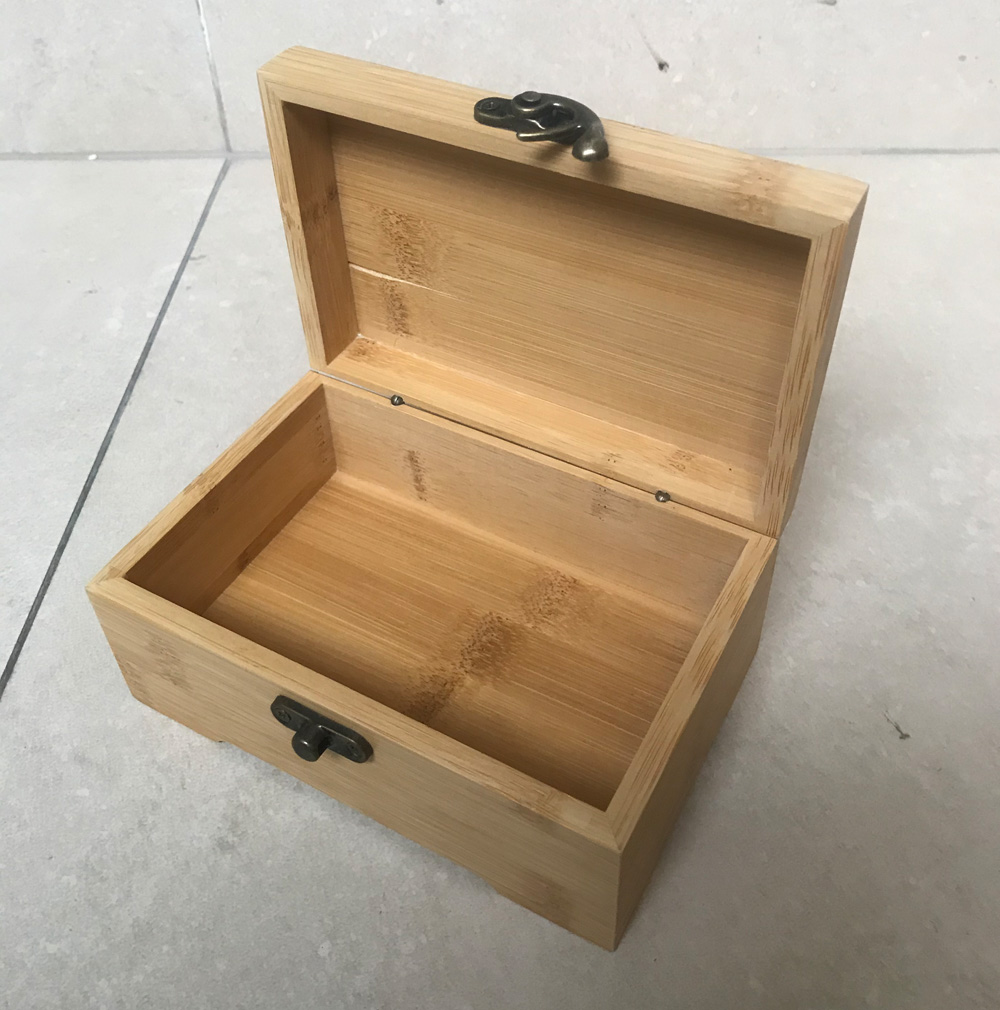 Natural Bamboo Jewelry Box