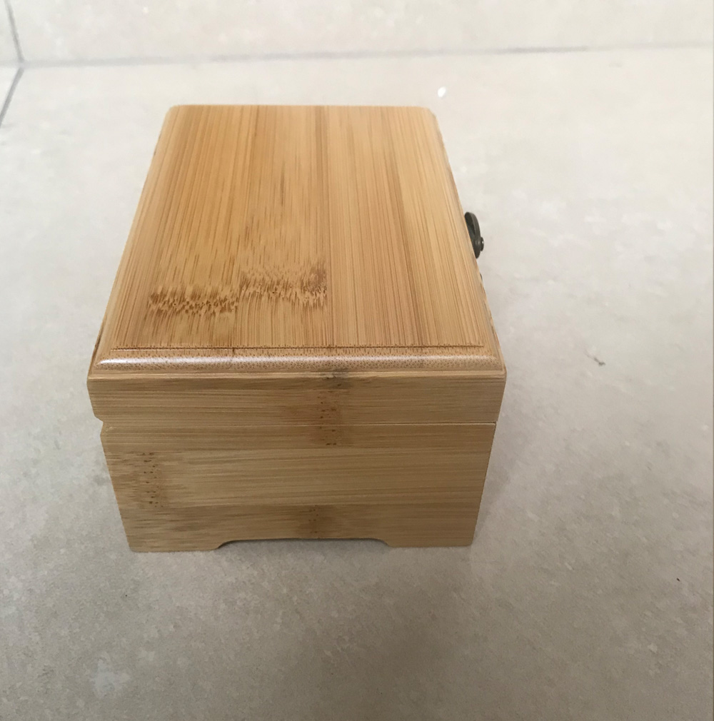 Natural Bamboo Jewelry Box