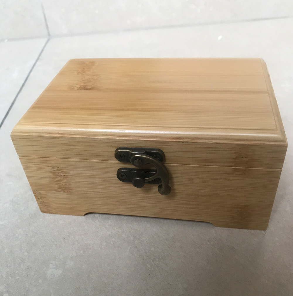 Natural Bamboo Jewelry Box