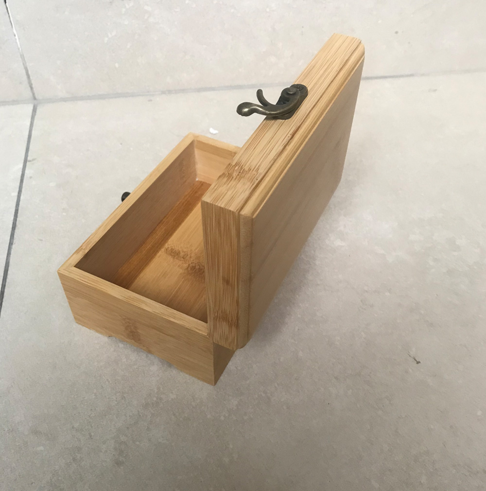 Natural Bamboo Jewelry Box
