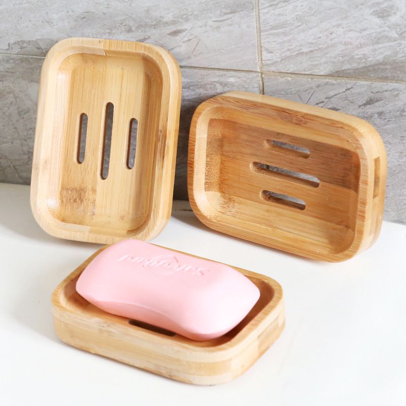Natural Bamboo Soap Tray Natural Bamboo Soap Tray
