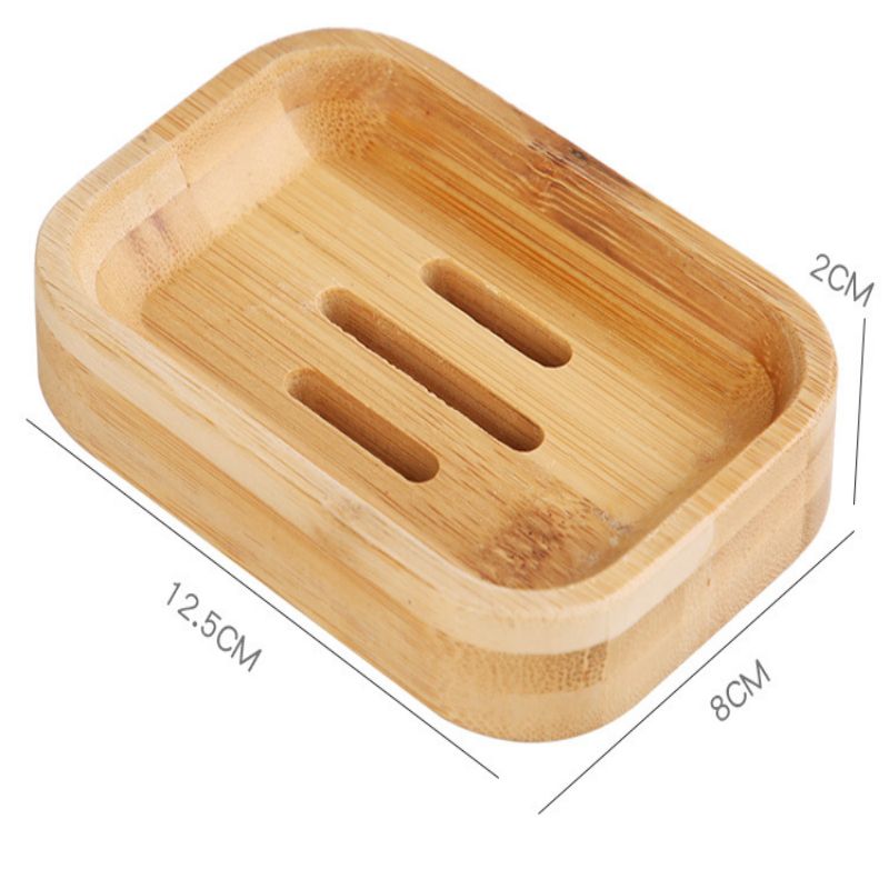 Natural Bamboo Soap Tray