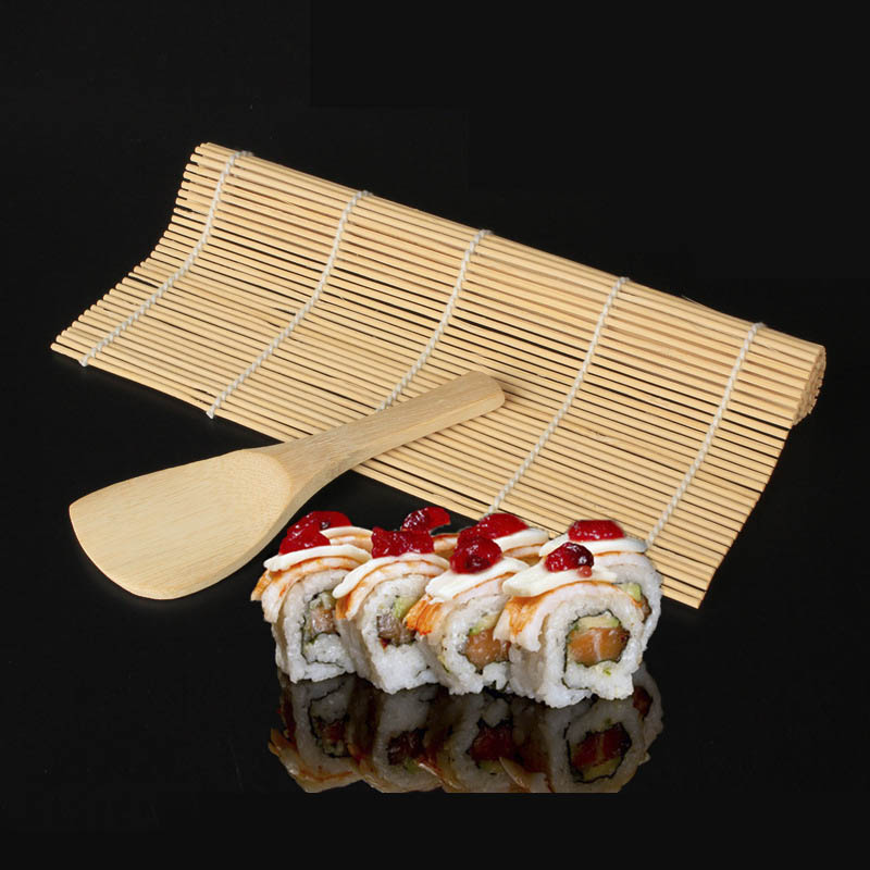 Natural Bamboo Sushi Rolling Mat Natural Bamboo Sushi Rolling Mat