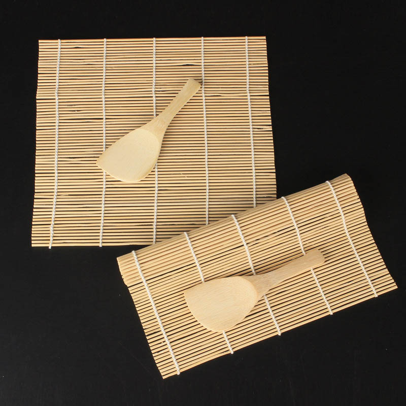 Natural Bamboo Sushi Rolling Mat Natural Bamboo Sushi Rolling Mat