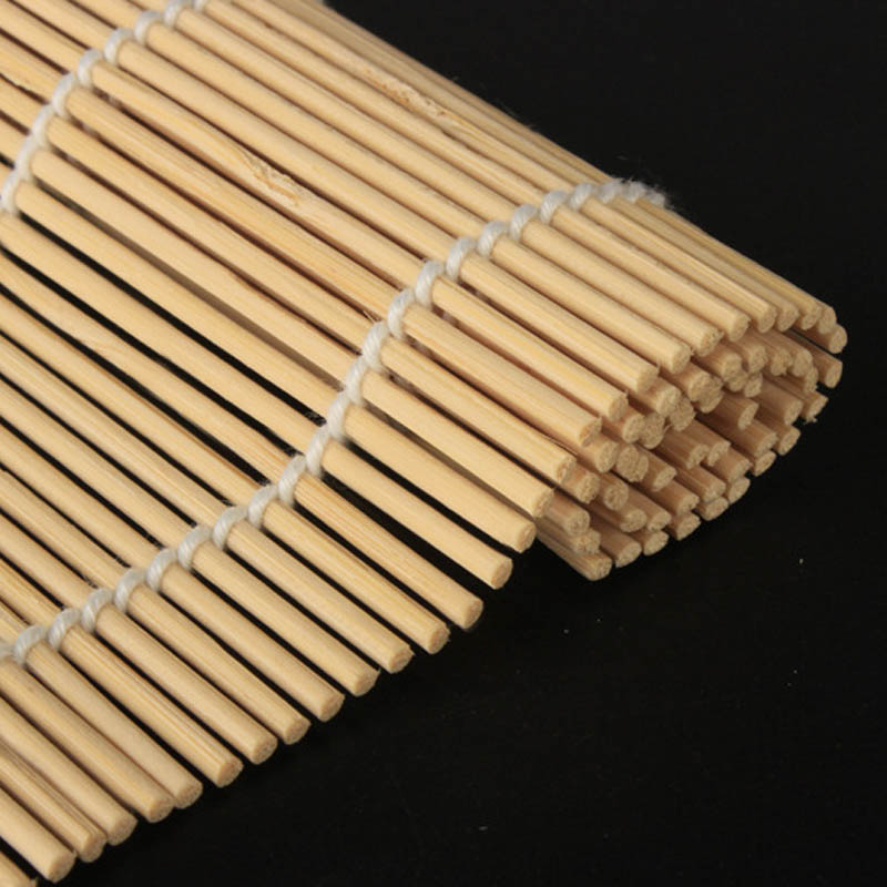 Natural Bamboo Sushi Rolling Mat Natural Bamboo Sushi Rolling Mat