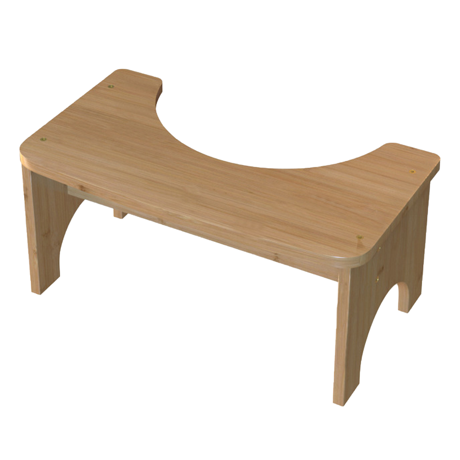 Natural Bamboo Toilet Stool