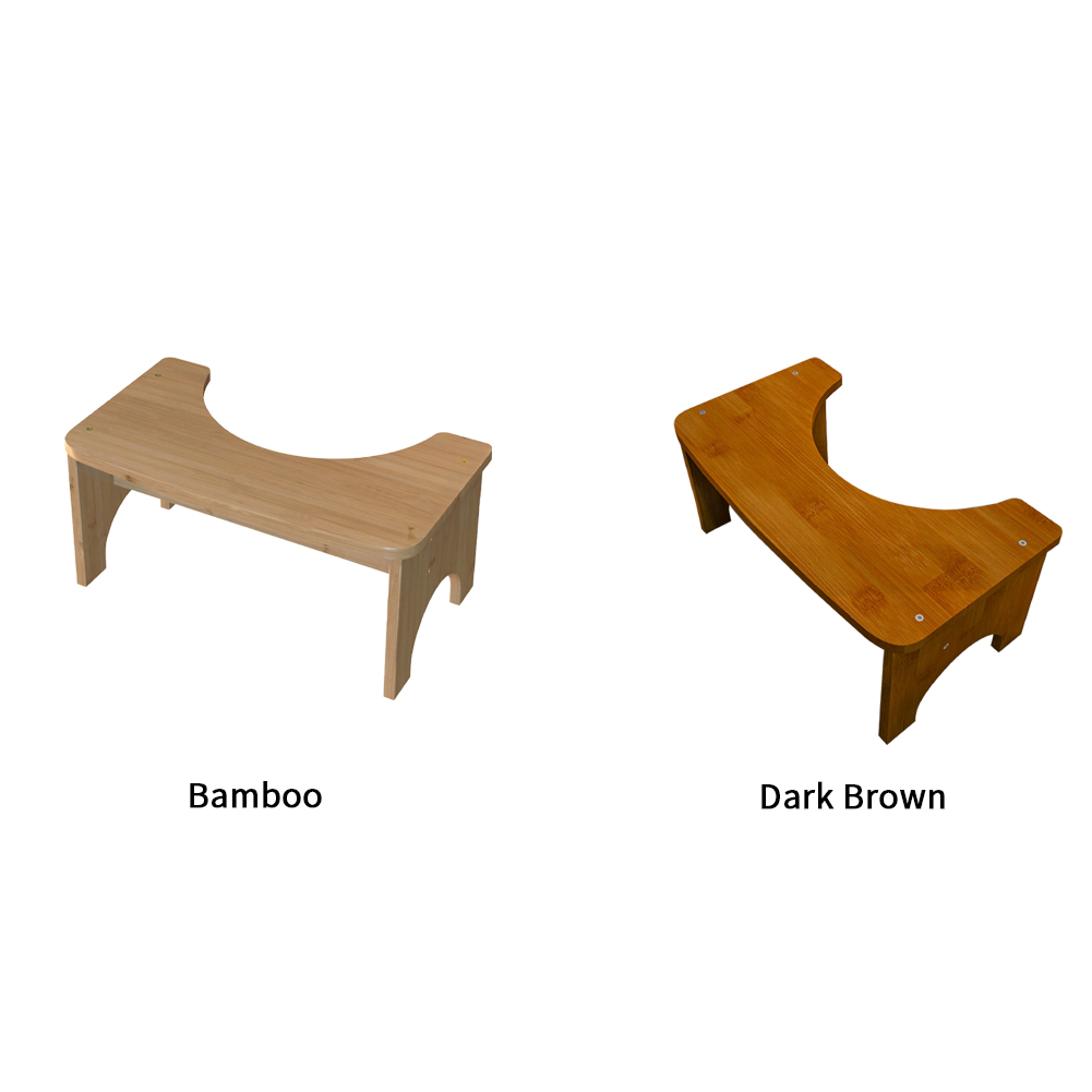 Natural Bamboo Toilet Stool