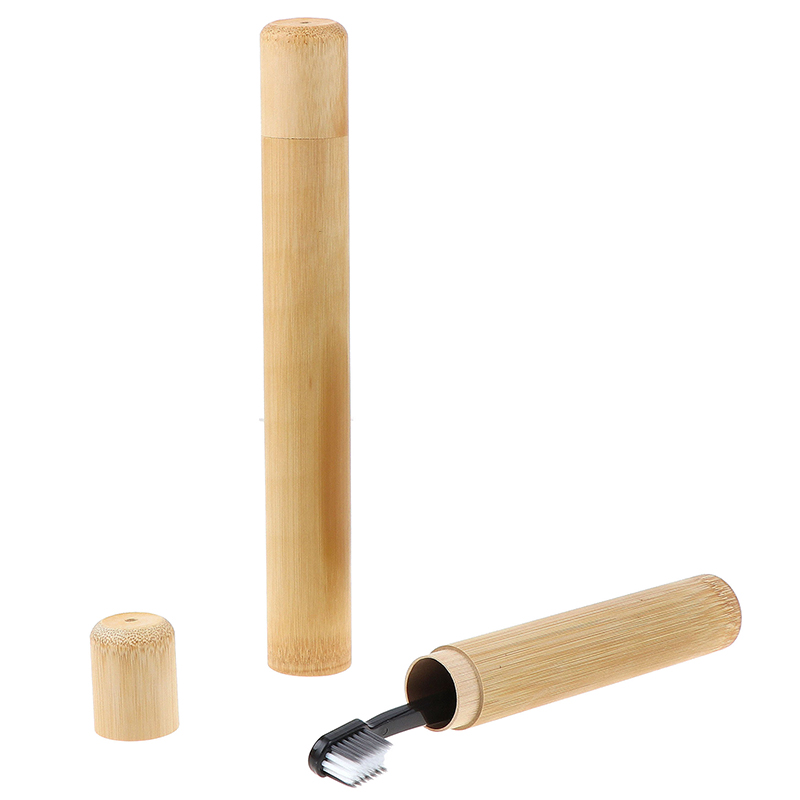 Natural Bamboo Toothbrush Case Natural Bamboo Toothbrush Case