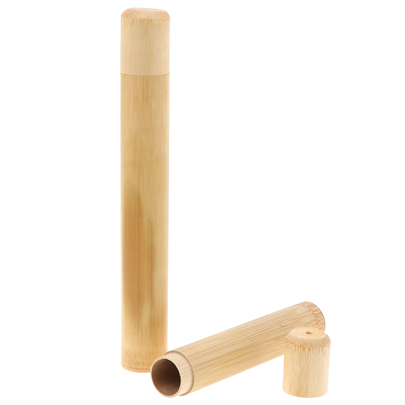 Natural Bamboo Toothbrush Case