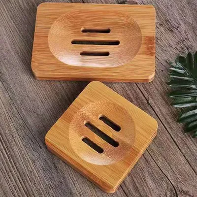 Natural Bamboo Wooden Soap Tray
