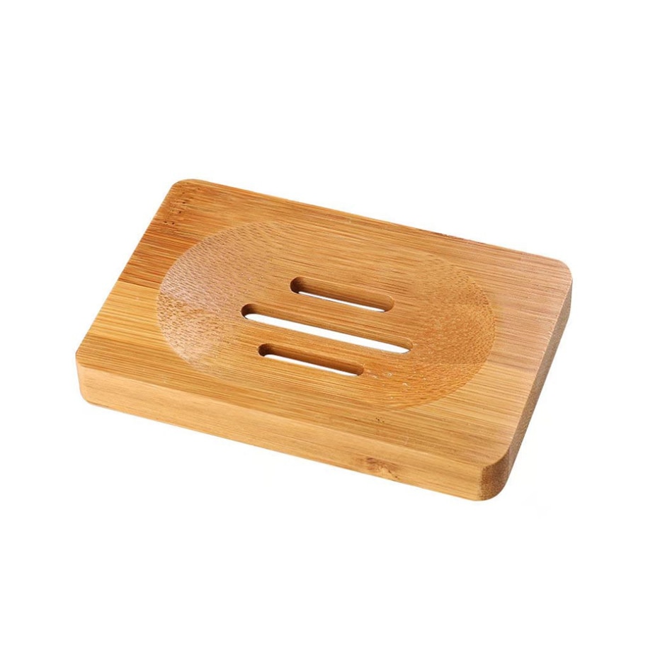 Natural Bamboo Wooden Soap Tray