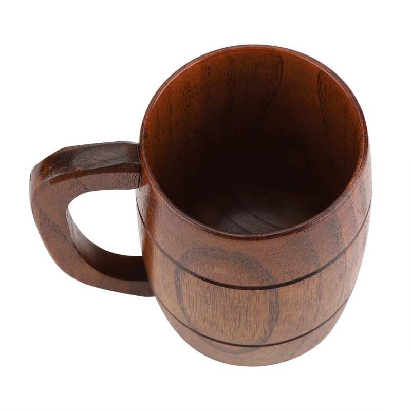 Natural Beer Wooden Mug