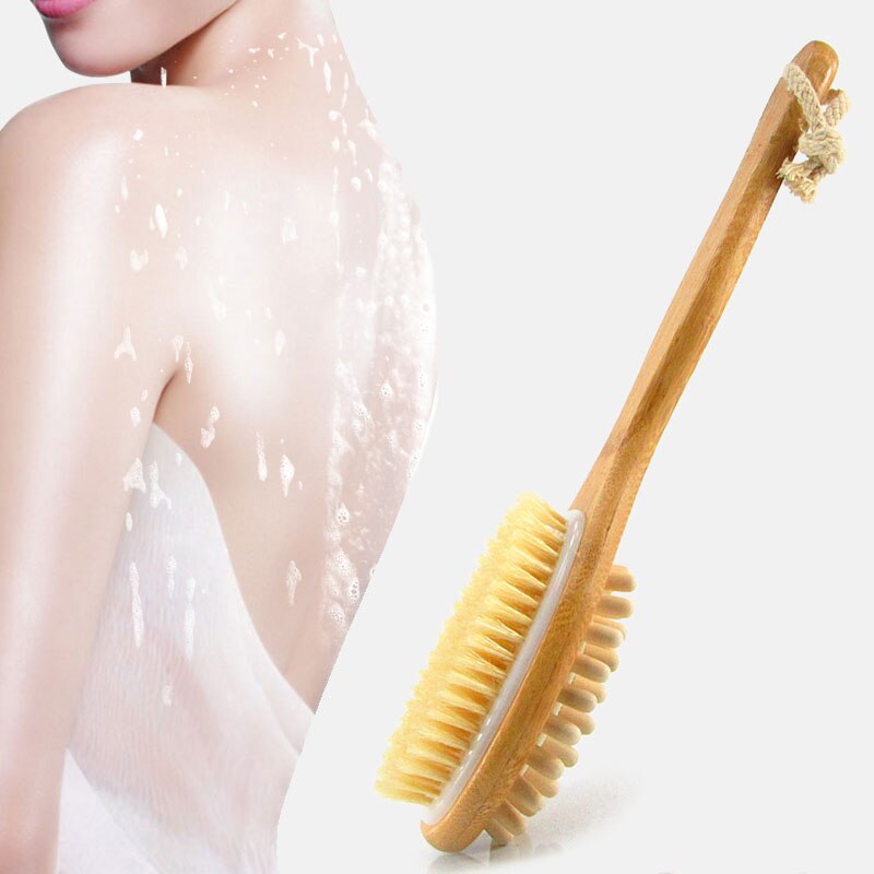 Natural Bristle Bamboo Body Brush Natural Bristle Bamboo Body Brush