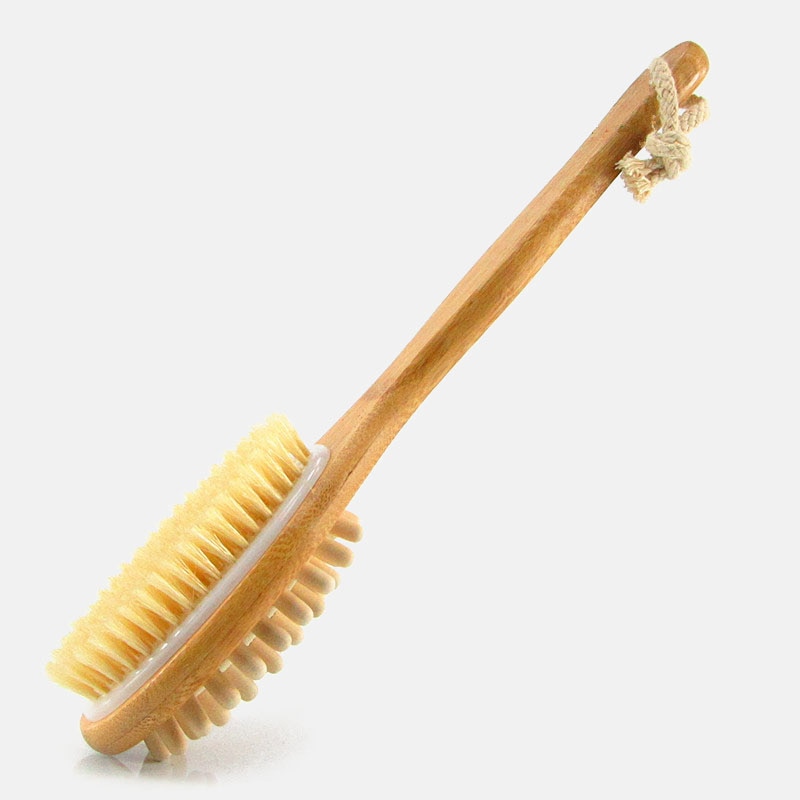 Natural Bristle Bamboo Body Brush Natural Bristle Bamboo Body Brush