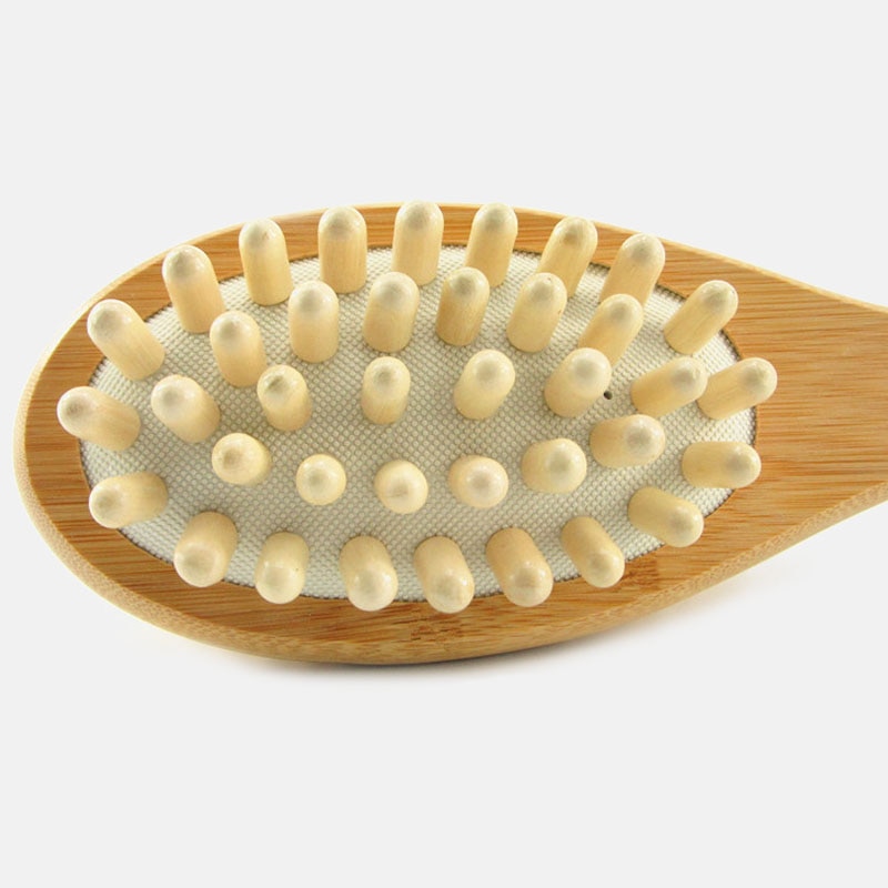Natural Bristle Bamboo Body Brush Natural Bristle Bamboo Body Brush