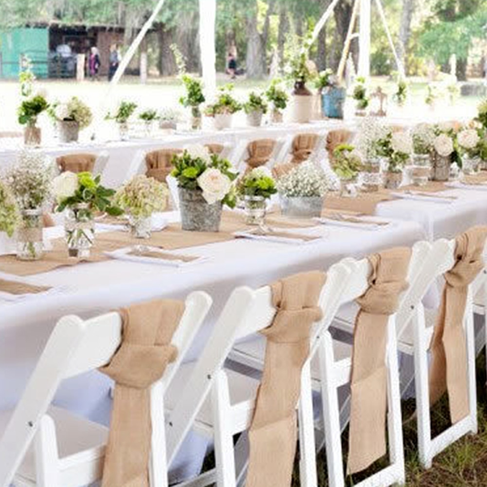 Natural Brown Jute Table Runner Natural Brown Jute Table Runner