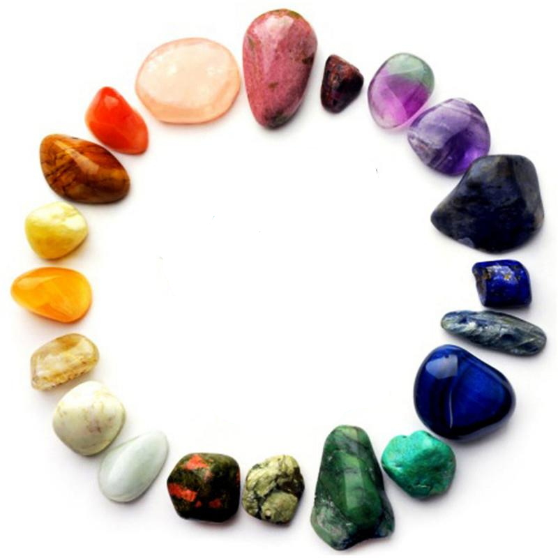 Natural Chakra Stones Set (7pcs) Natural Chakra Stones Set (7pcs)
