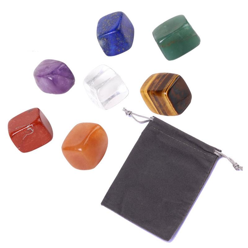 Natural Chakra Stones Set (7pcs)